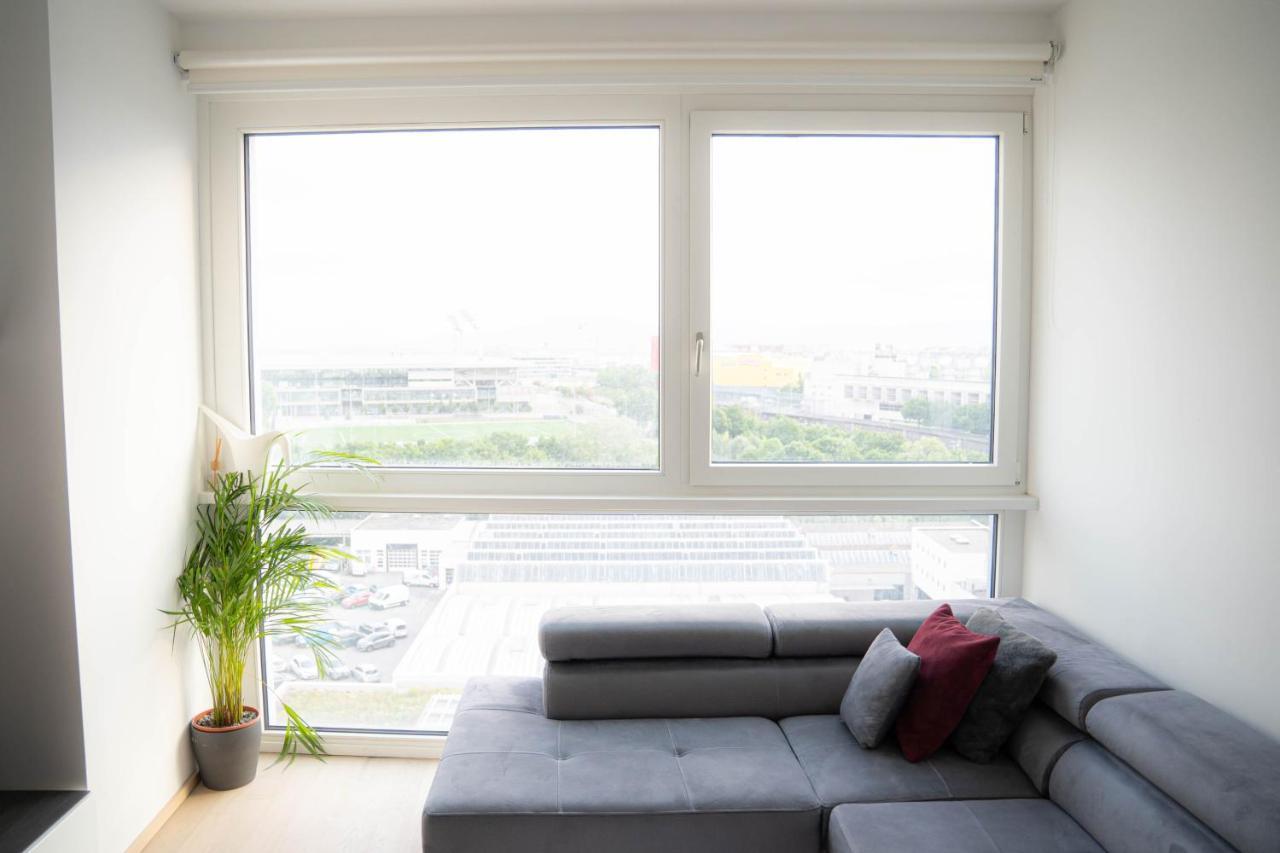 Restify10 - Skyline View - Fitness - Garge - Modern Lägenhet Wien Exteriör bild