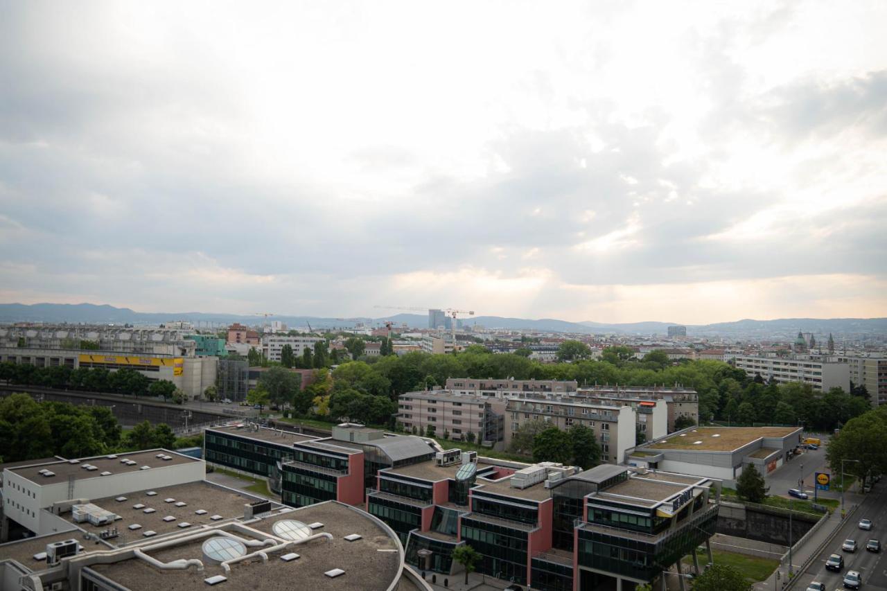 Restify10 - Skyline View - Fitness - Garge - Modern Lägenhet Wien Exteriör bild