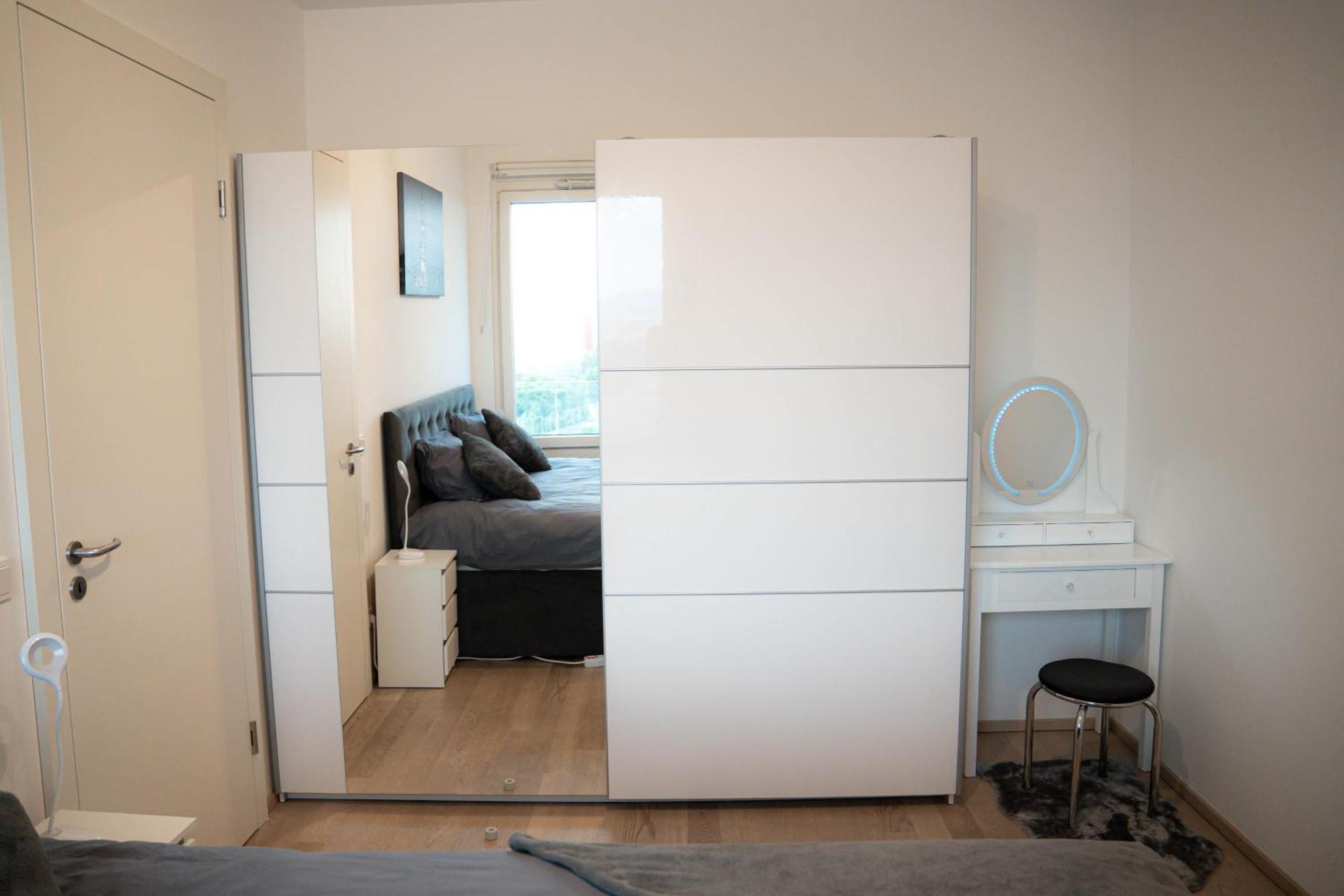 Restify10 - Skyline View - Fitness - Garge - Modern Lägenhet Wien Exteriör bild